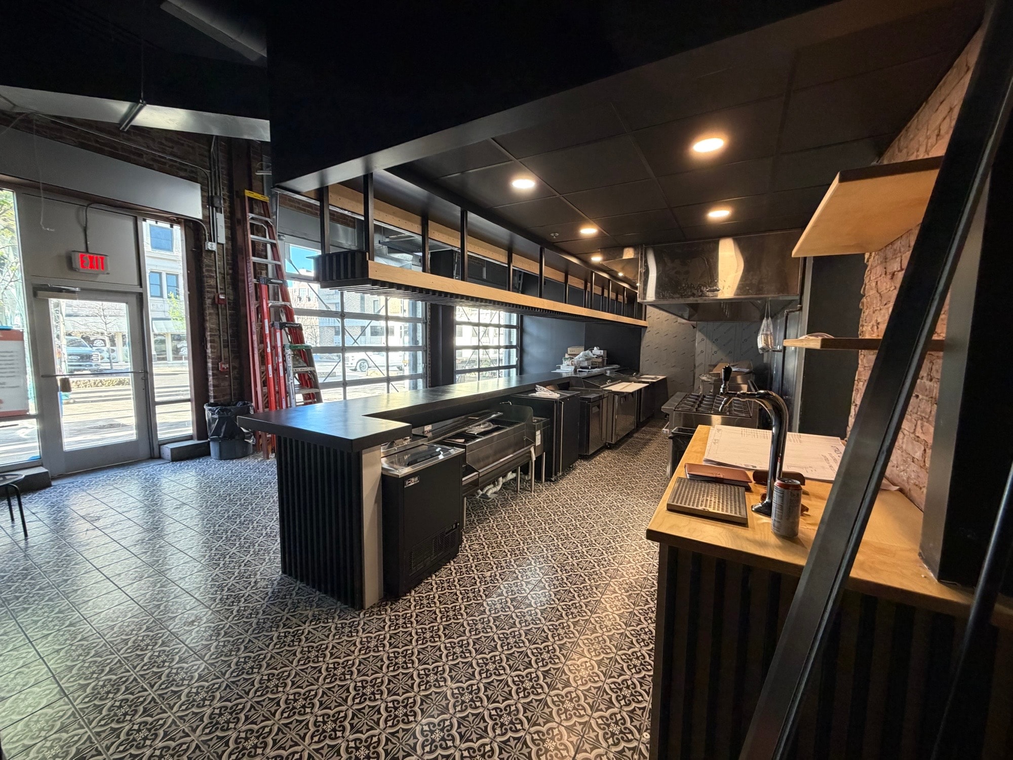 Commercial renovation interior